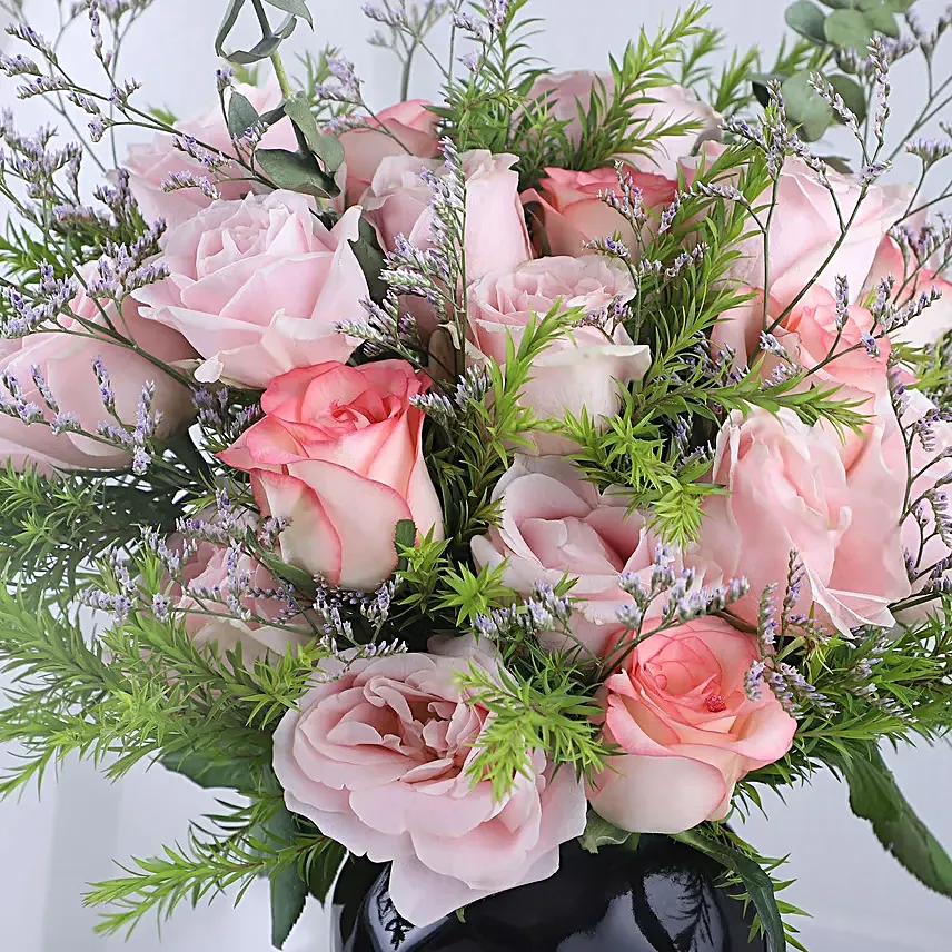 Blossoming Sweet Avalanche and Jumelia Rose