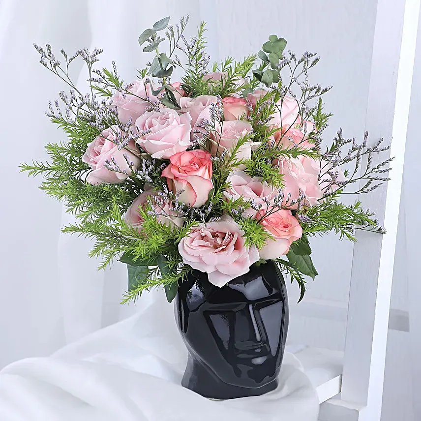 Blossoming Sweet Avalanche and Jumelia Rose
