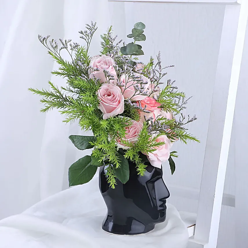 Blossoming Sweet Avalanche and Jumelia Rose