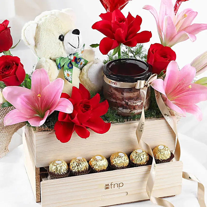 Blush of Romance Valentines Hamper