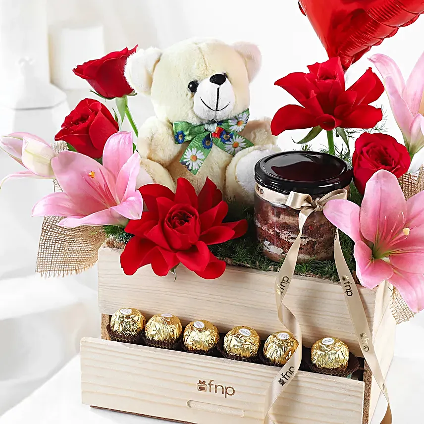 Blush of Romance Valentines Hamper