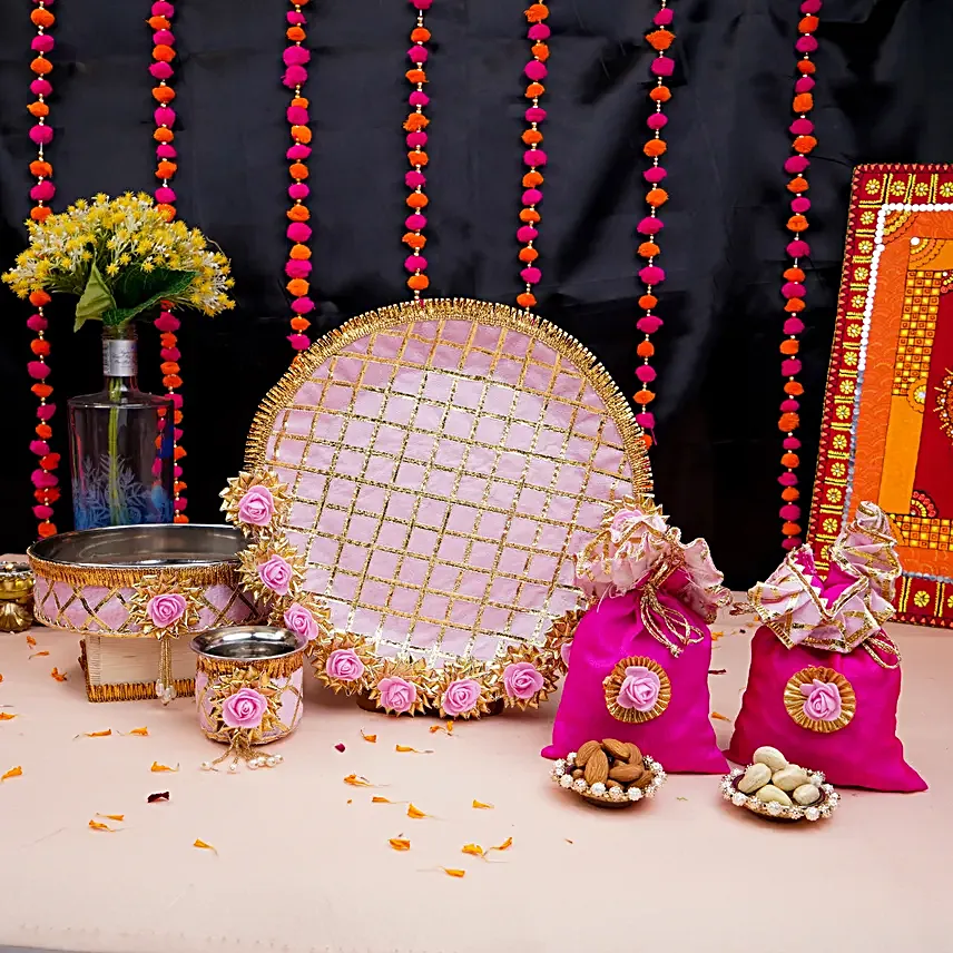 Blushing Brides Karwa Chauth Delight Set