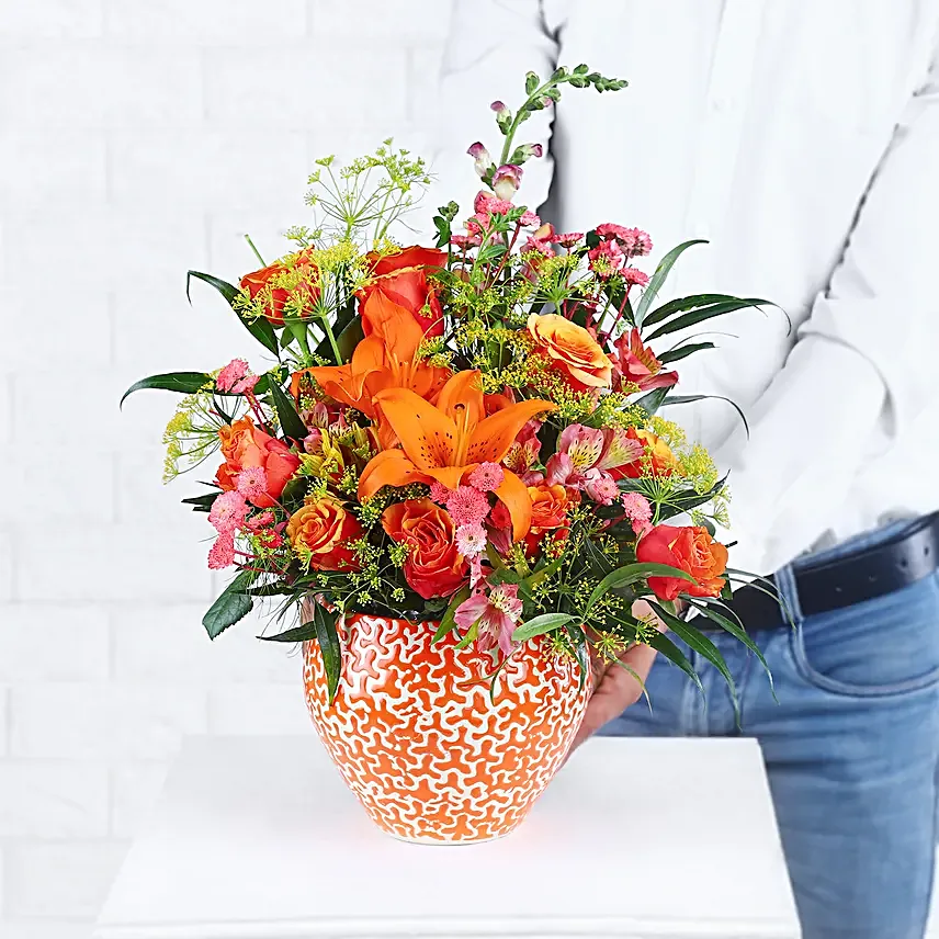 Blushing Lily Bouquet