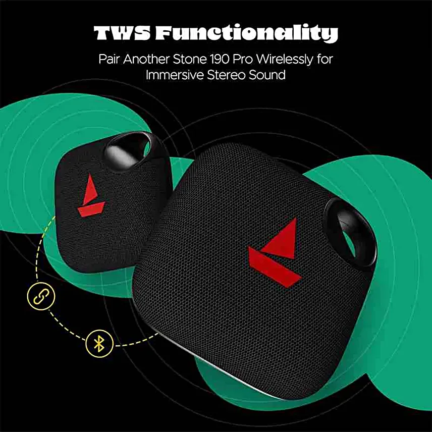 boAt Stone 190 Pro Portable Bluetooth Speaker