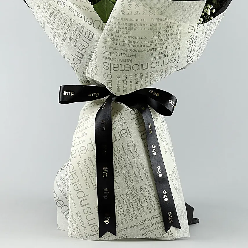 Bold Beautiful Roses Bouquet Ferrero Rocher Box