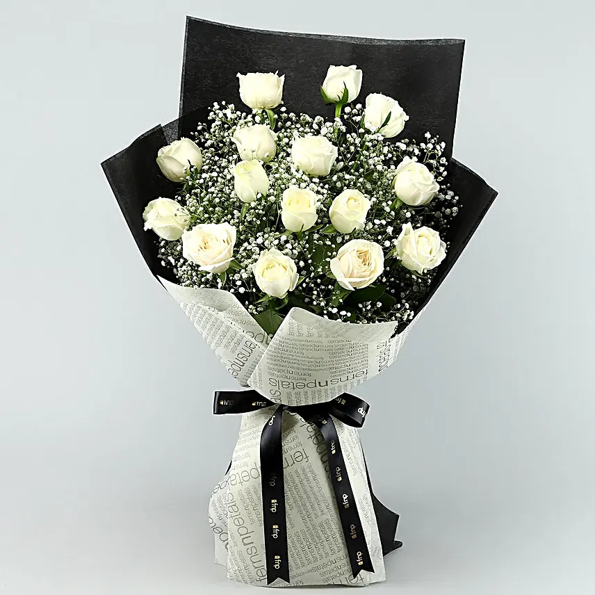 Bold Beautiful Roses Bouquet Ferrero Rocher Box