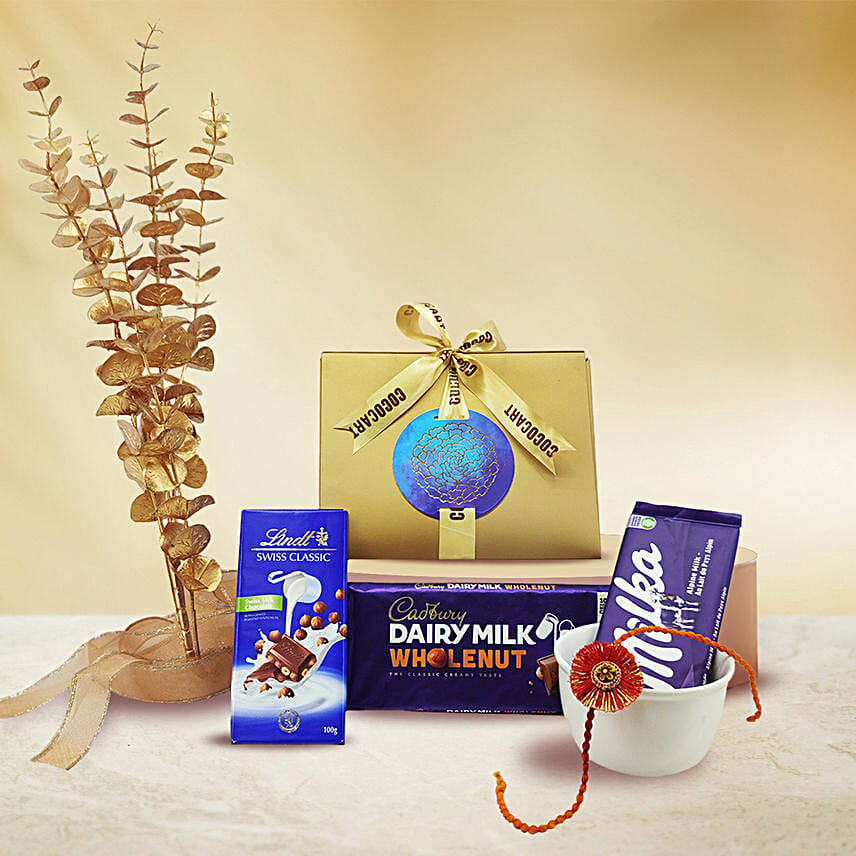 Bond of Chocolates Rakhi Hamper
