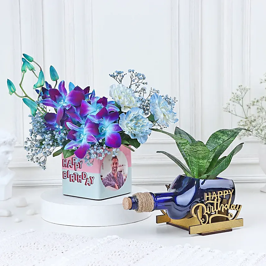 Botanical Birthday Elegance Arrangement