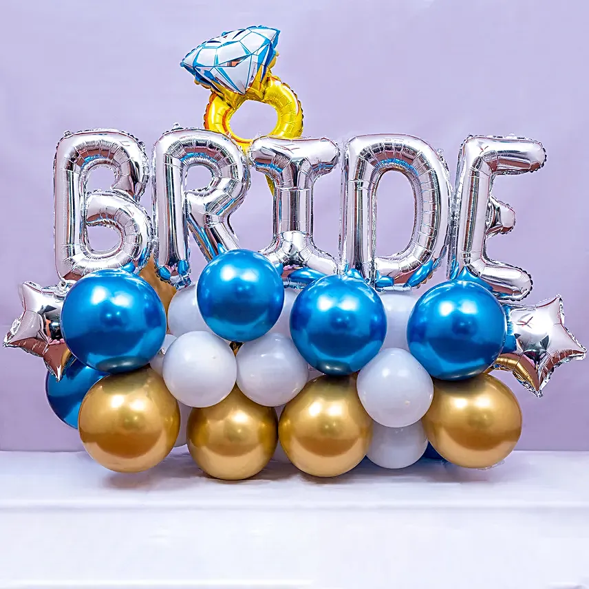 Bride To Be Balloon Arrangement