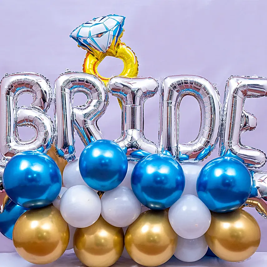 Bride To Be Balloon Arrangement