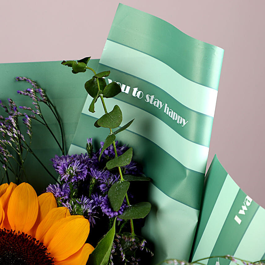 Bright Sunflowers Bouquet
