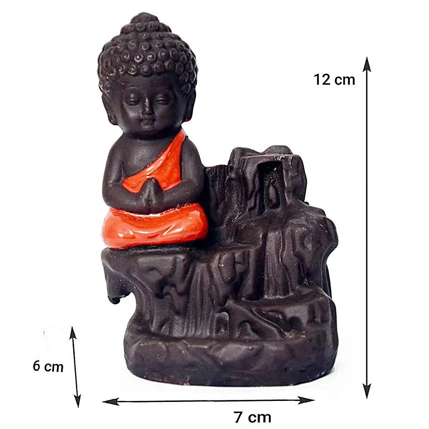 Buddha N Ganesha Smoke Fountain Idols