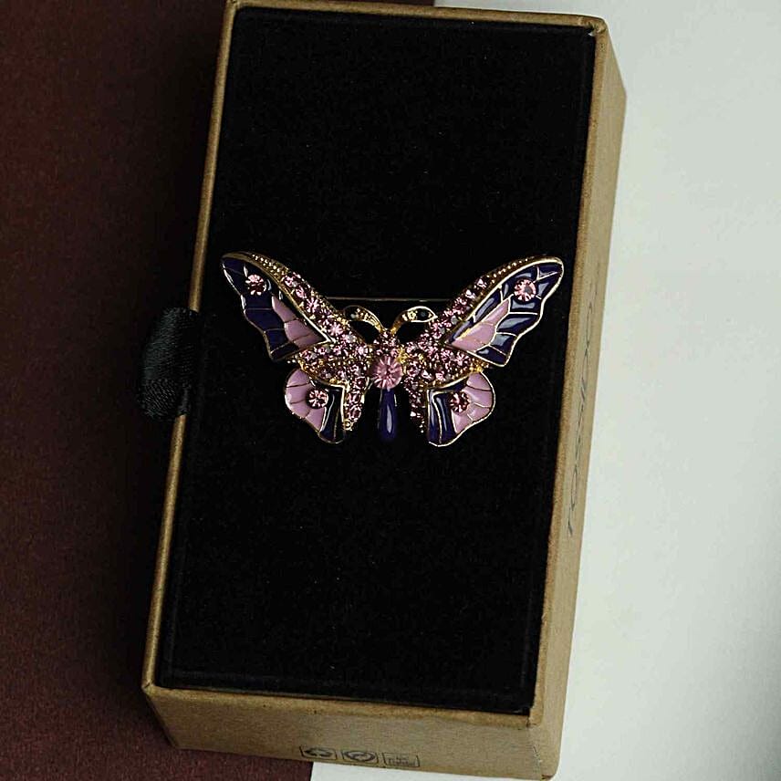 Butterfly Brooch Multicolour