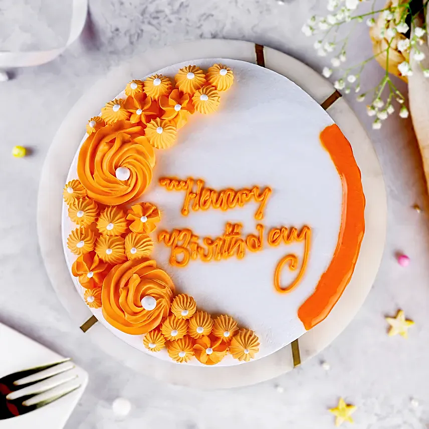 Butterscotch Crunch Eggless Cake Half Kg