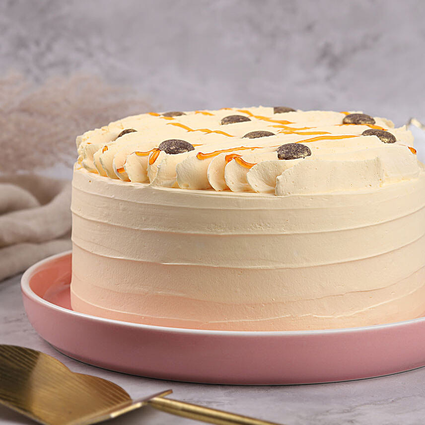 Butterscotch Symphony Cream Cake