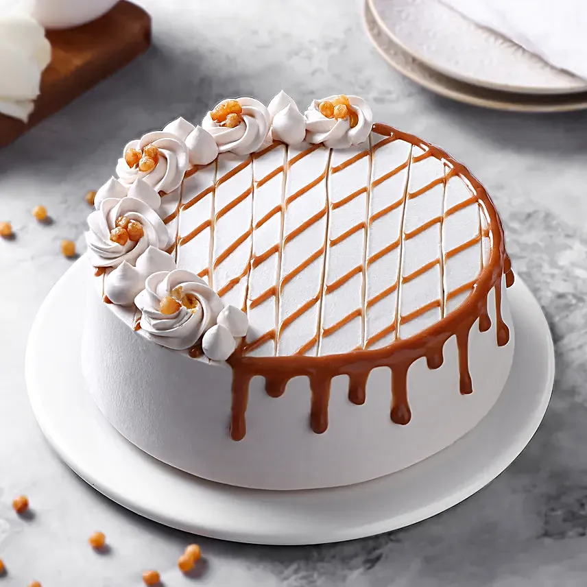 Caramel Crown Cake Half Kg