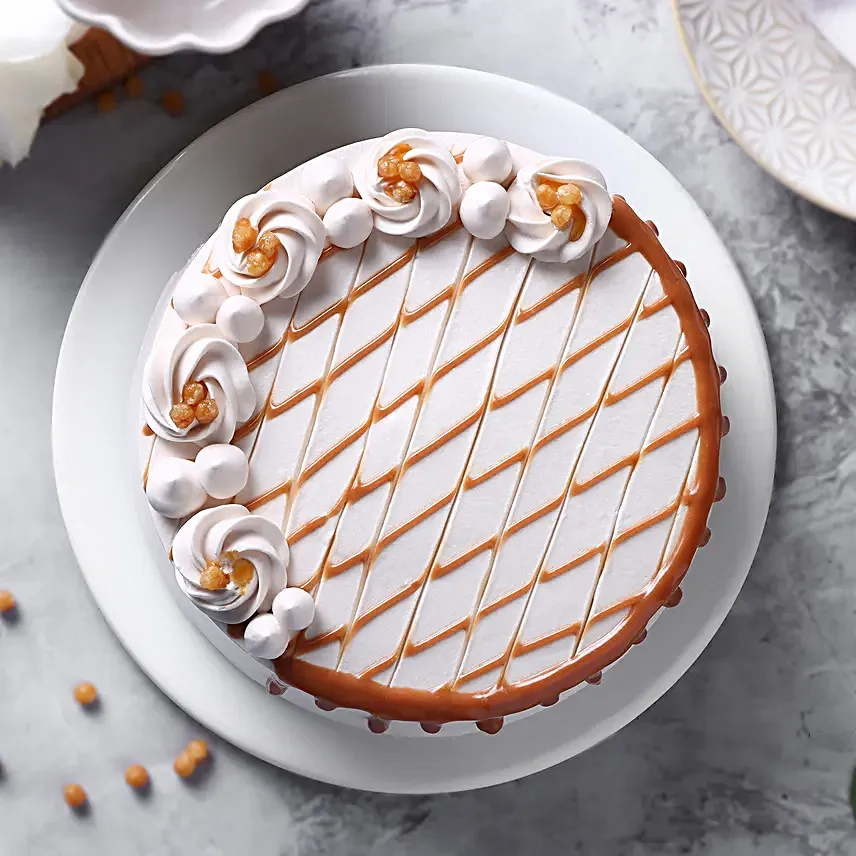 Caramel Crown Cake Half Kg