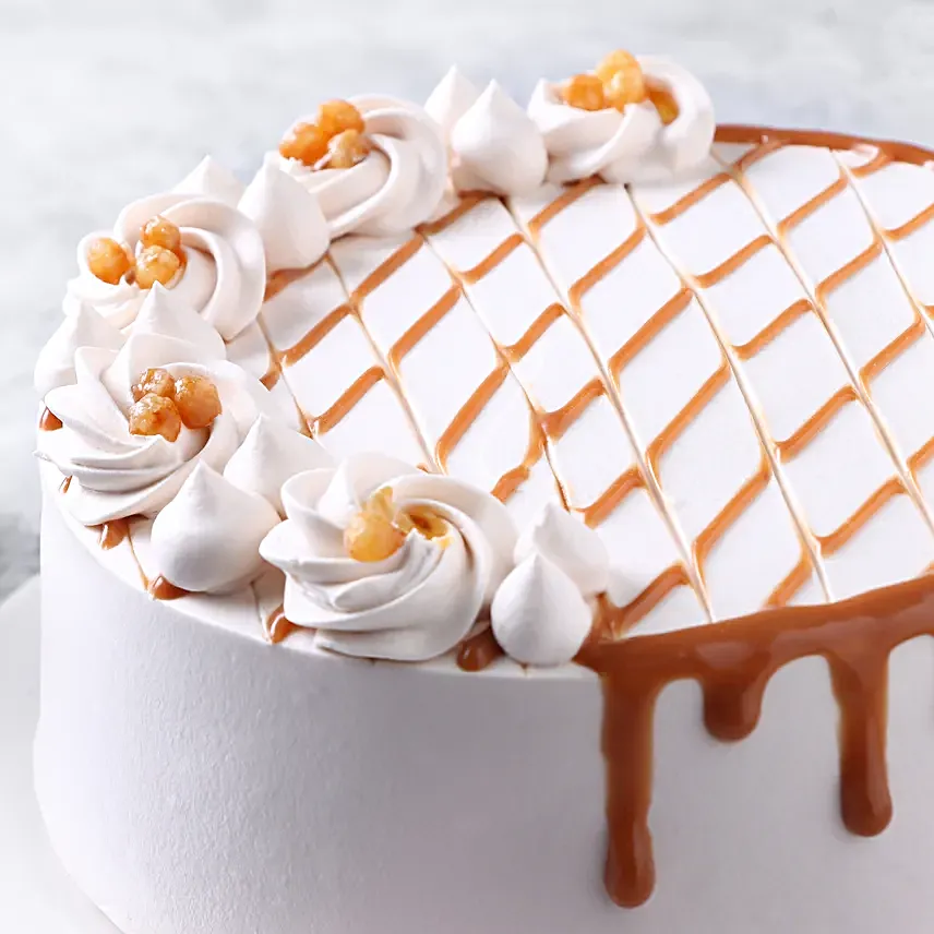 Caramel Crown Cake Half Kg