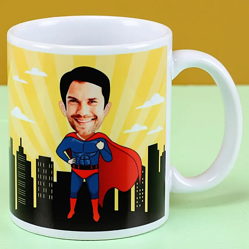 Caricature Printed Mug For Him Online