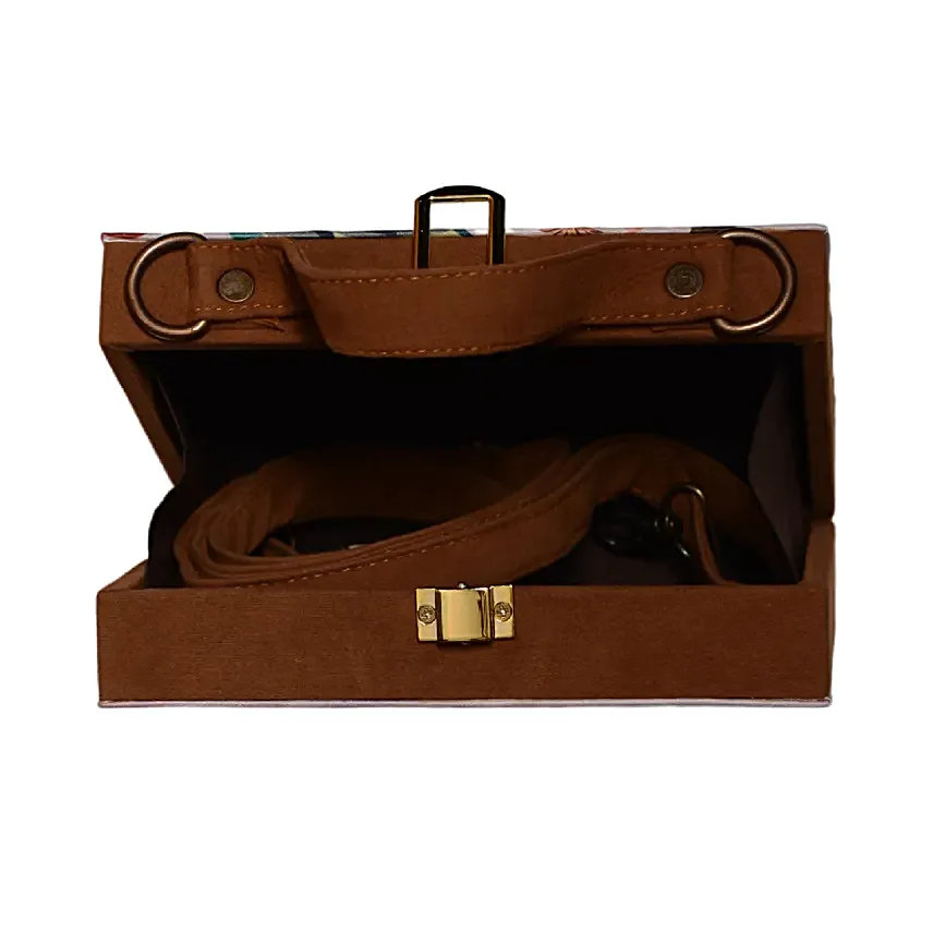 Caricature Suitcase Style Clutch Bag