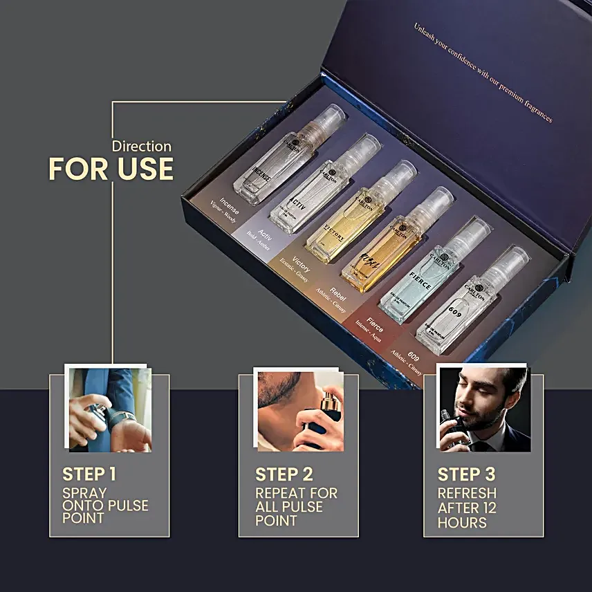 Carlton London Perfume Gift Set