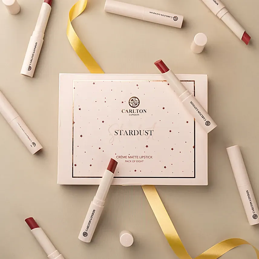 Carlton London Velvet Lipstick Gift Set of 8