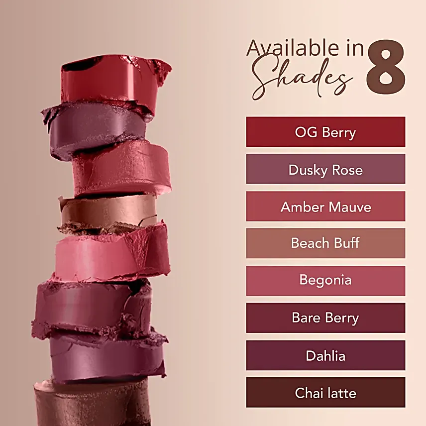 Carlton London Velvet Lipstick Gift Set of 8
