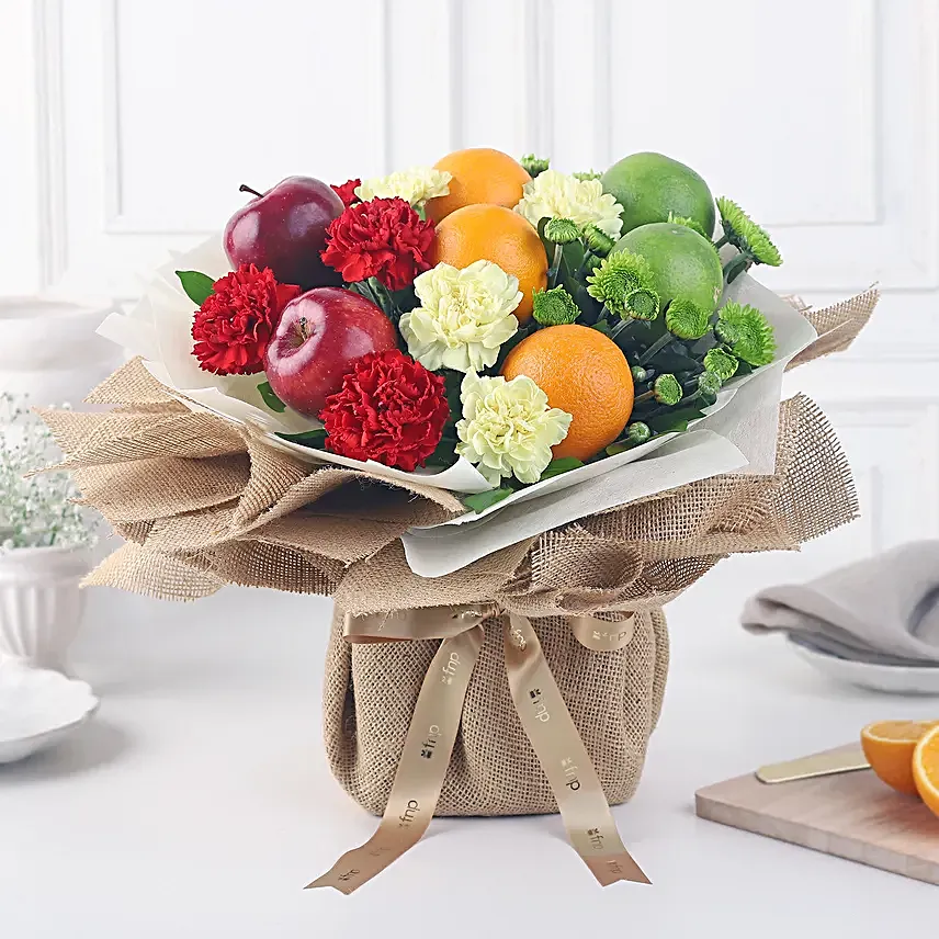 Carnation N Fruits Symphony