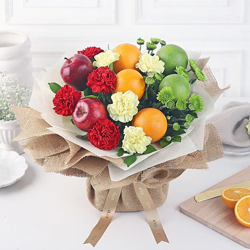 Carnation N Fruits Symphony