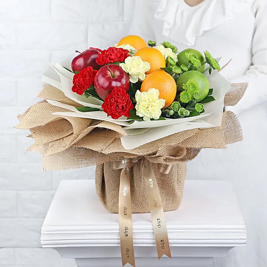 Carnation N Fruits Symphony