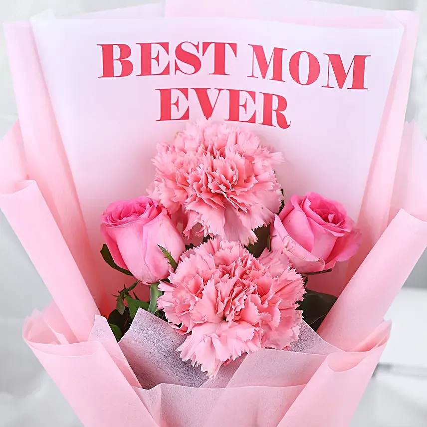 Carnation N Rose Celebration for Mom