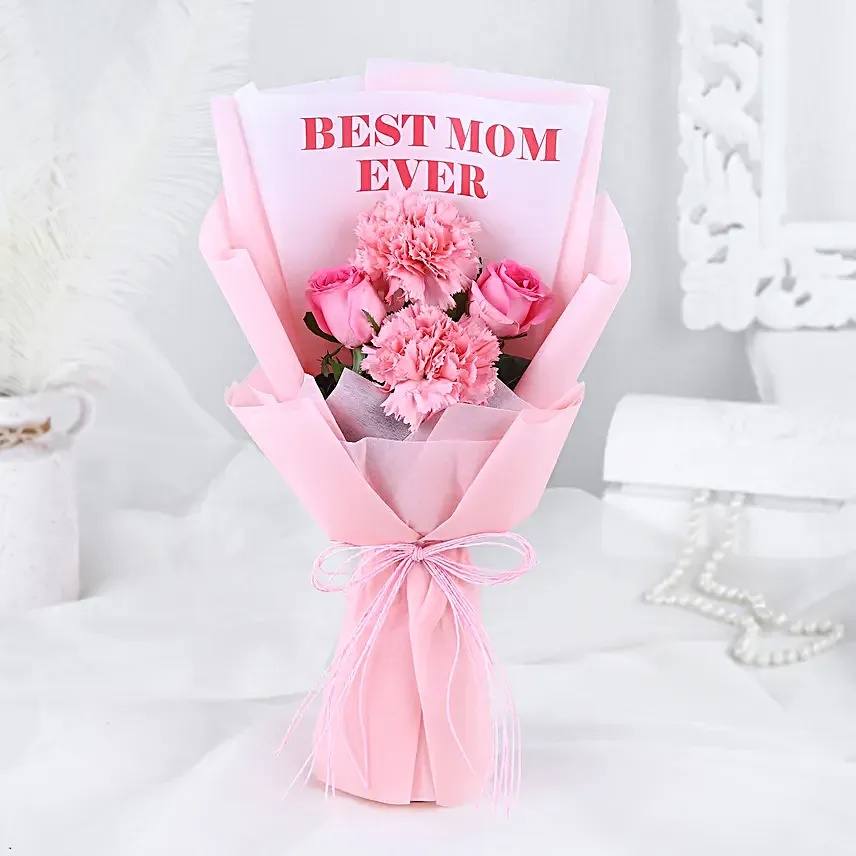 Carnation N Rose Celebration for Mom