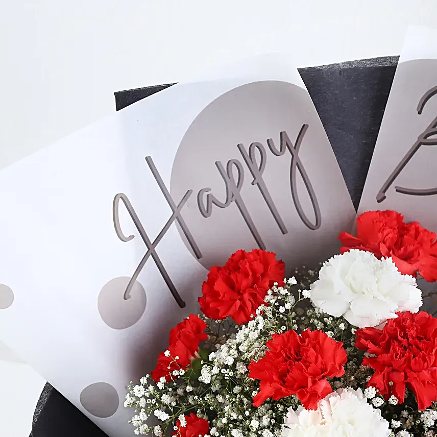 Carnations N Cake Birthday Bundle