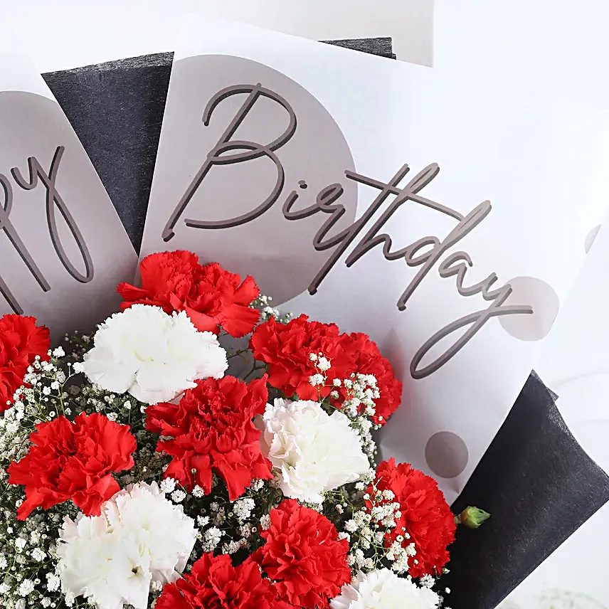 Carnations N Cake Birthday Bundle