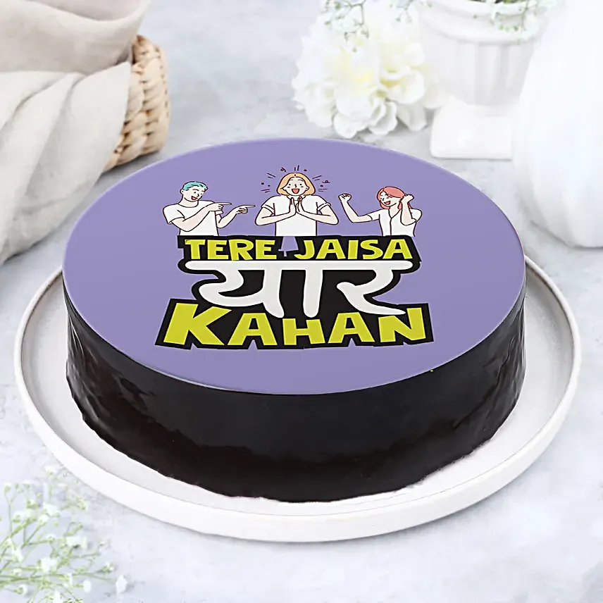 Celebrating Friendship Chocolate Cake Half Kg