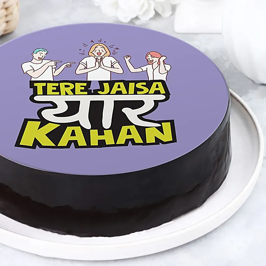 Celebrating Friendship Chocolate Cake Half Kg