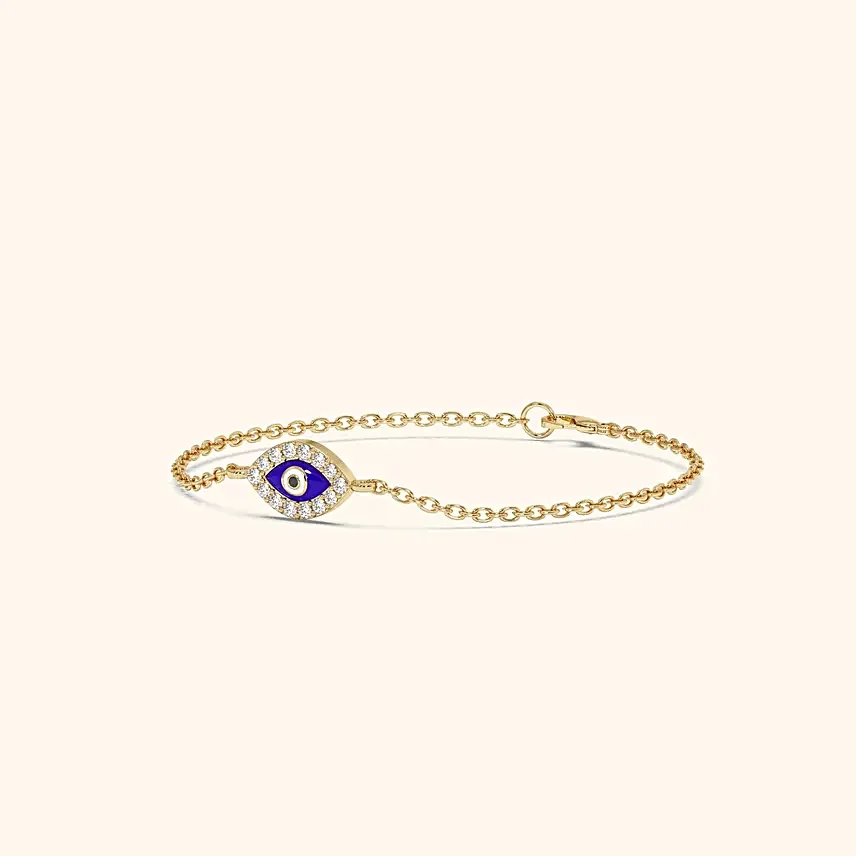 Celestial Evil Eye Charm Rakhi