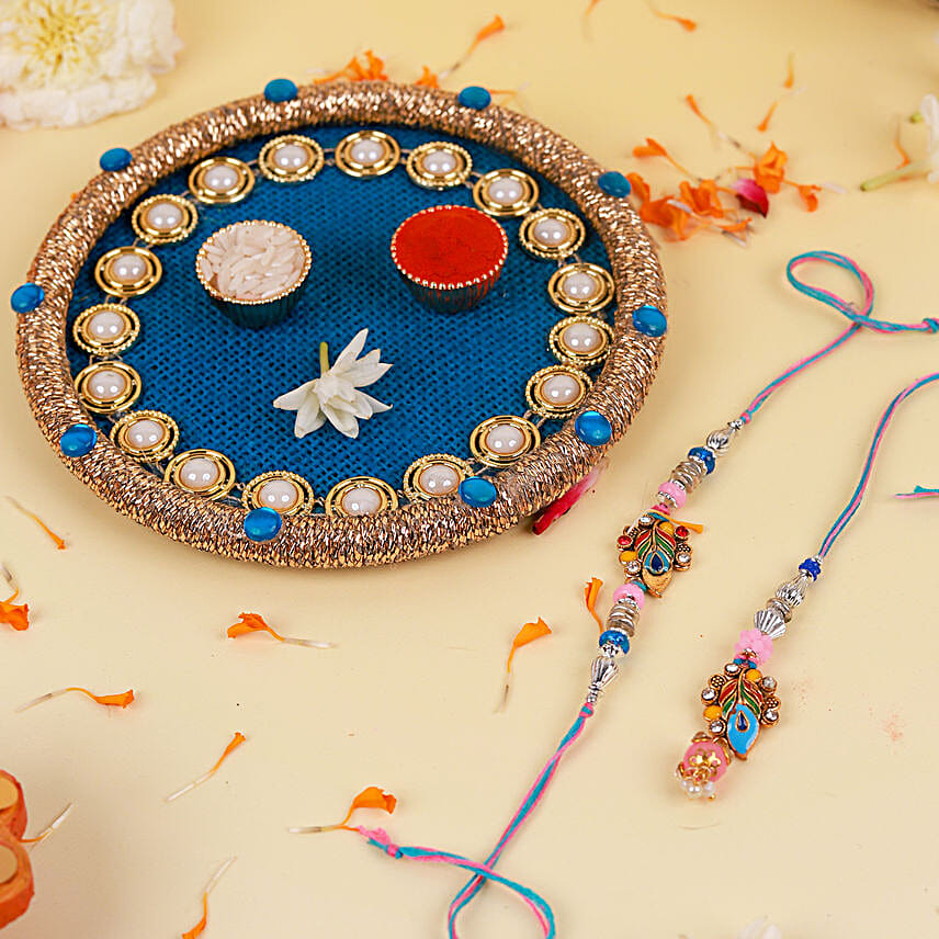 Celestial Raksha Bandhan Thali