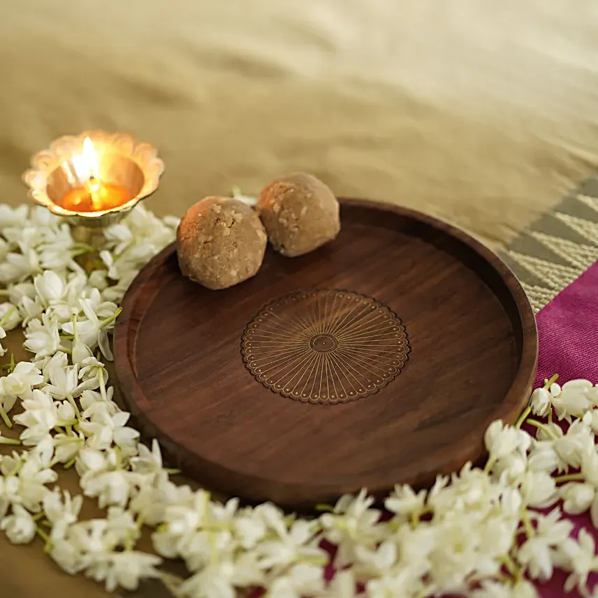 Chakhra Pooja Plate