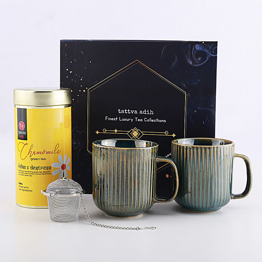 Chamomile Green Tea Set