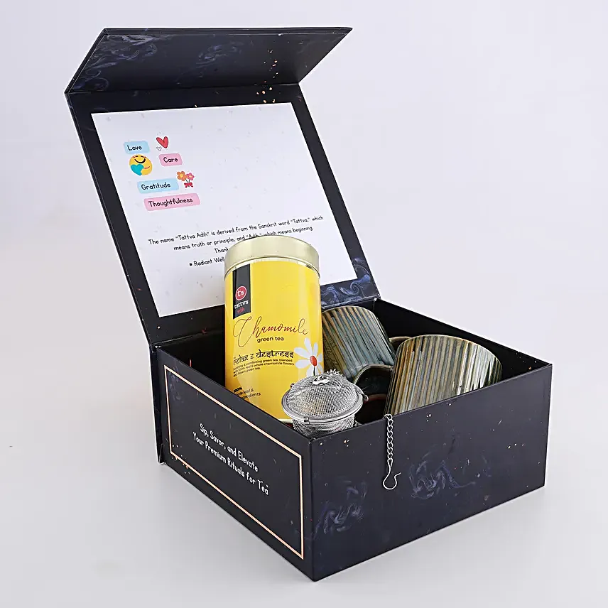 Chamomile Green Tea Set