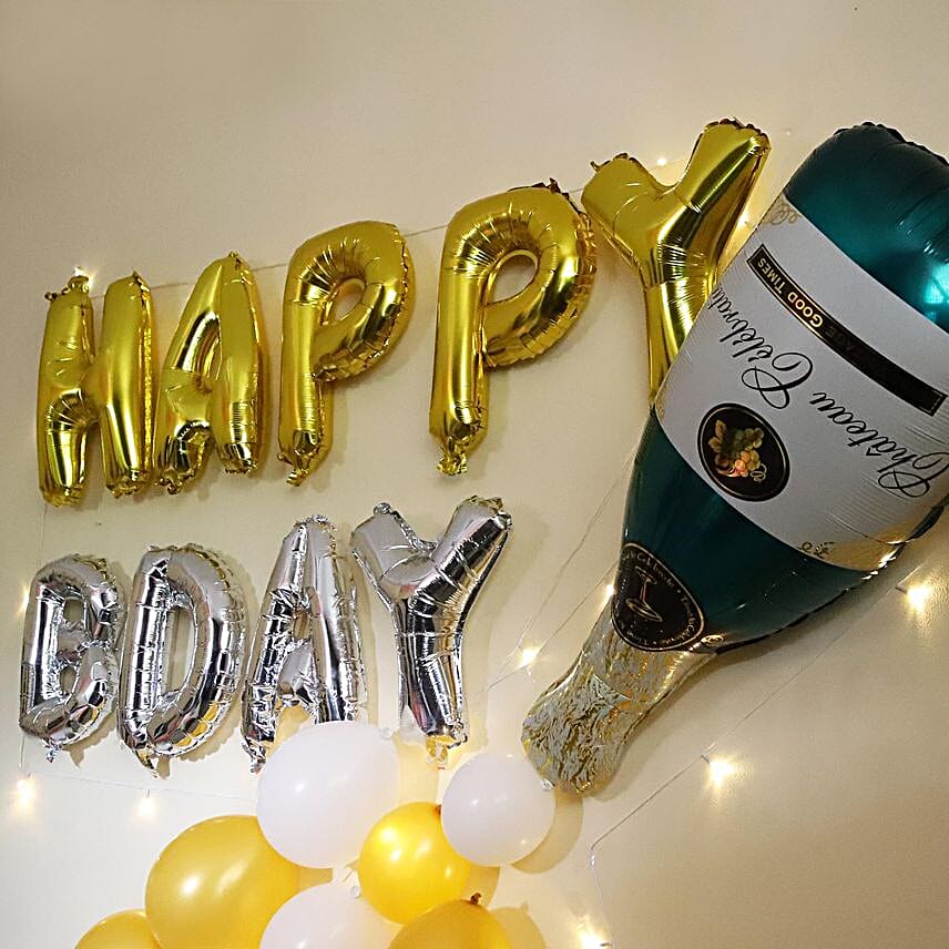 Birthday Room Decoration Online