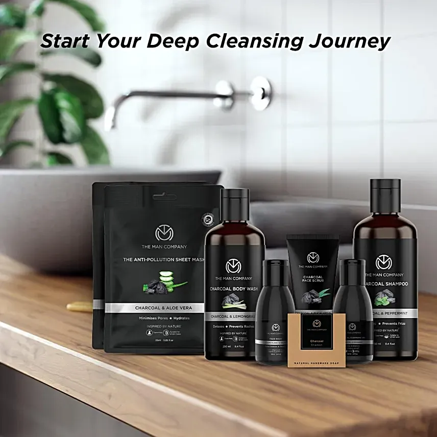 Charcoal Special Grooming Kit For Him