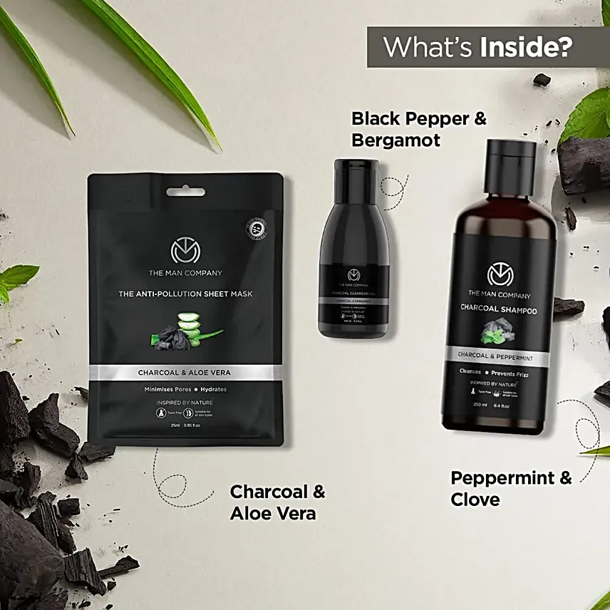 Charcoal Special Grooming Kit For Him