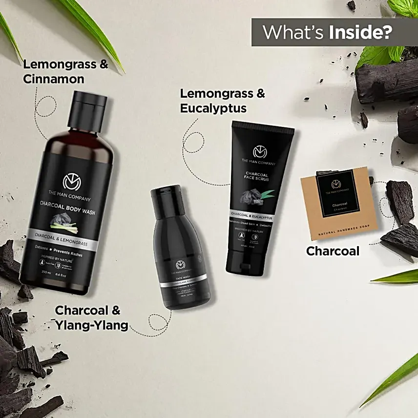 Charcoal Special Grooming Kit For Him