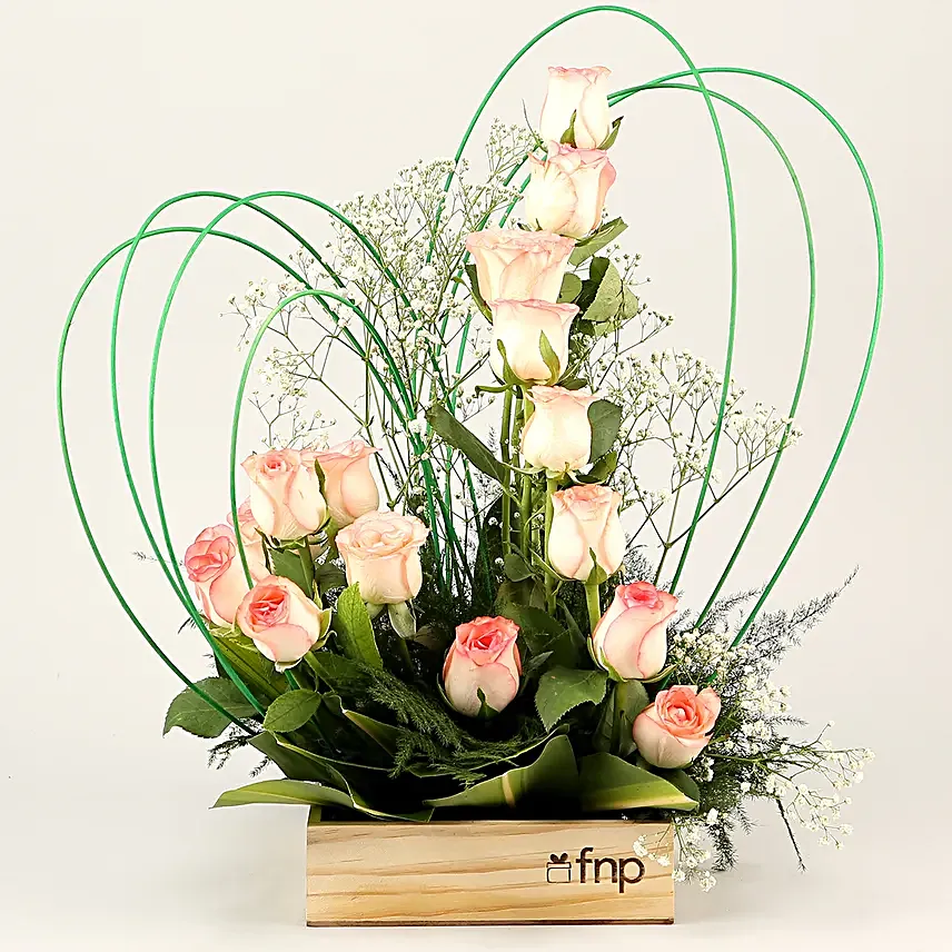 Charming Love Roses Arrangement