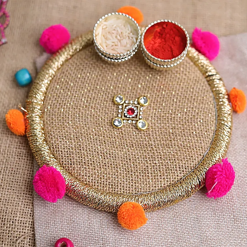 Charming Raksha Bandhan Thali Set