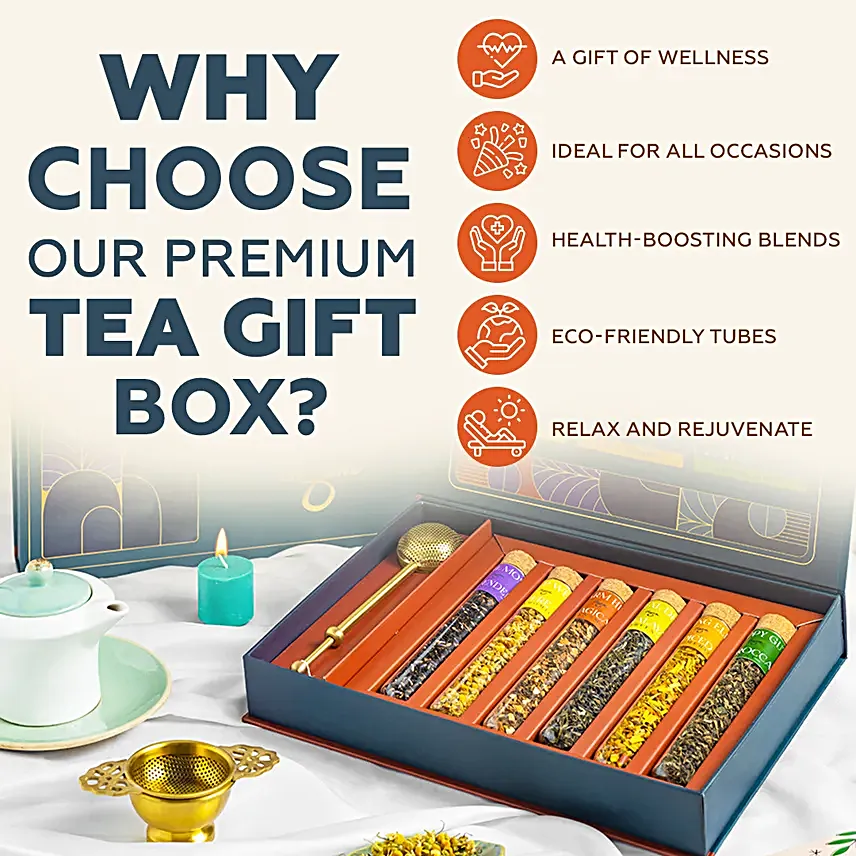 Chayam Personalised Tea Treasure Gift Box