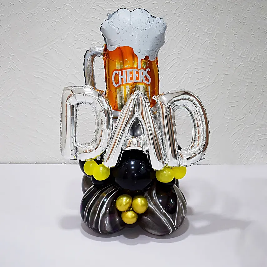 Cheers DAD Balloon Bouquet