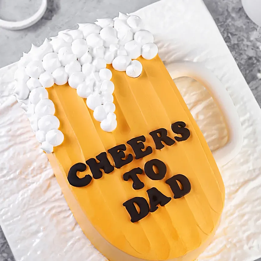 Cheers to Dad Chocolate Cake 1Kg